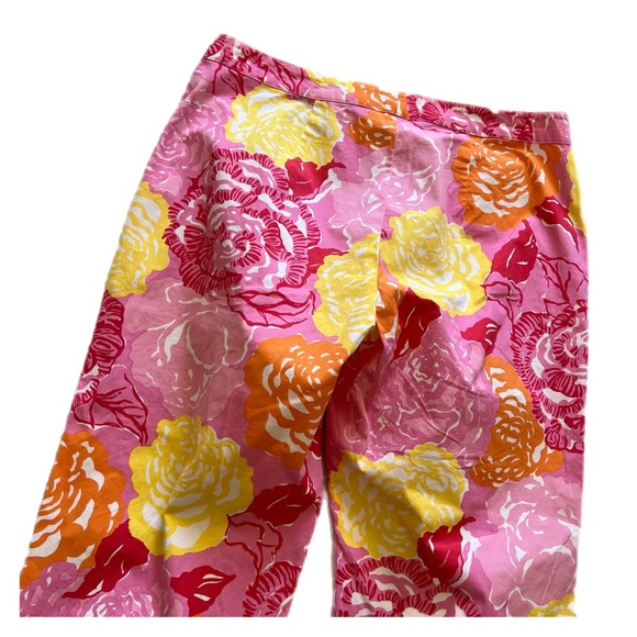 NEW VINTAGE LILLY PULITZER “WINNER’S CIRCLE” CAPRIS - Picture 4 of 12